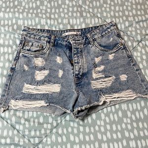 Lefties denim shorts